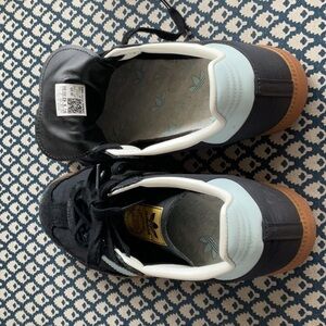 adidas Black and White Athletic Shoes